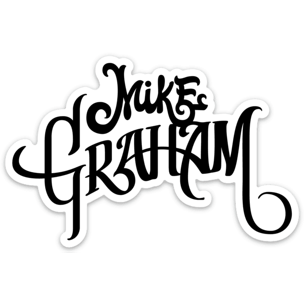 Mike Graham Logo Sticker